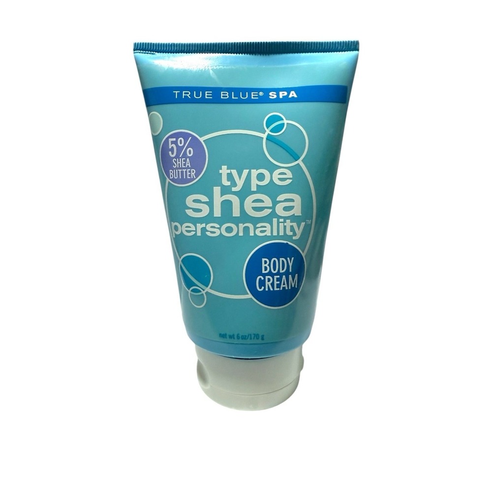 Bath & Body Works True Blue Spa Type Shea Personality Body Cream 6 oz HTF